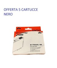 5 CARTUCCE NERO STAMPANTE